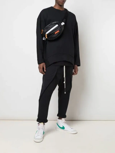 Mostly Heard Rarely Seen Only The Denim On My Back Sweatshirt In Black