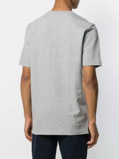 Shop Tommy Hilfiger Iconic Organic Cotton Graphic T-shirt In Grey