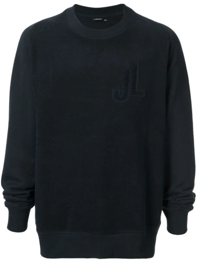 Shop J. Lindeberg Chest Logo Sweatshirt In 6855