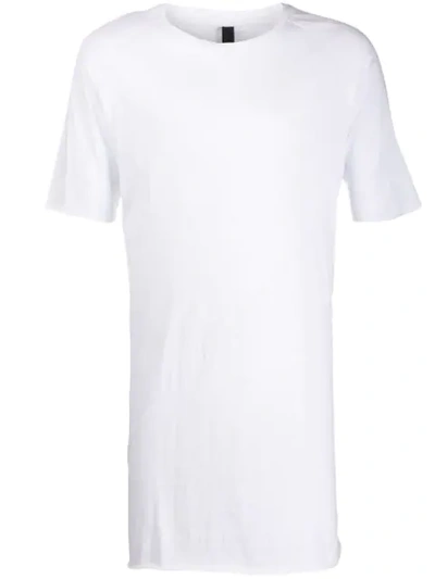 Shop Army Of Me T-shirt Mit Langem Schnitt In White