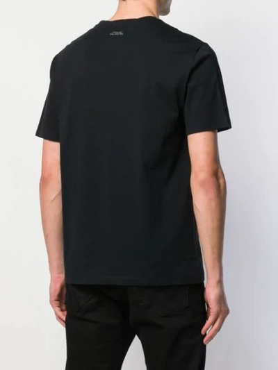 Shop Versace Collection Logo Print T-shirt - Black