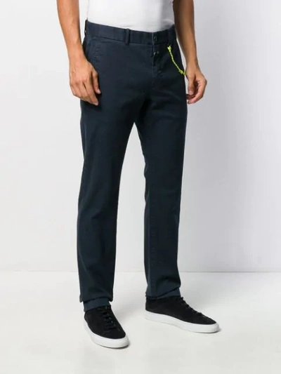 Shop Closed Straight-leg Chino Trousers In Blue