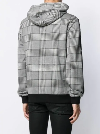 Shop Dolce & Gabbana Dg Patch Check Hoodie - Schwarz In Black