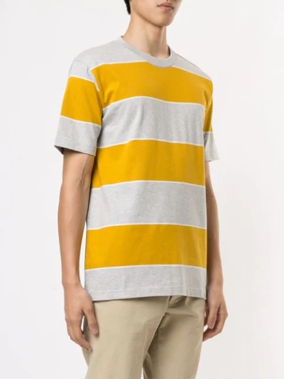 Shop Norse Projects Striped T In Grey