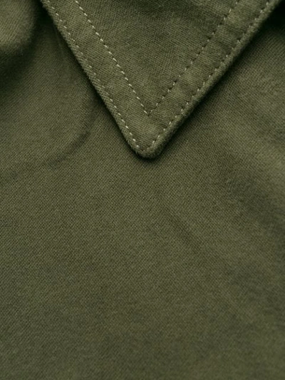 Shop Diesel Military Overshirt In Green