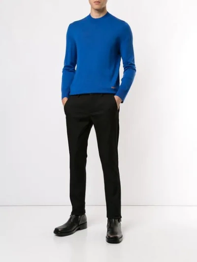 CREW-NECK KNIT SWEATER