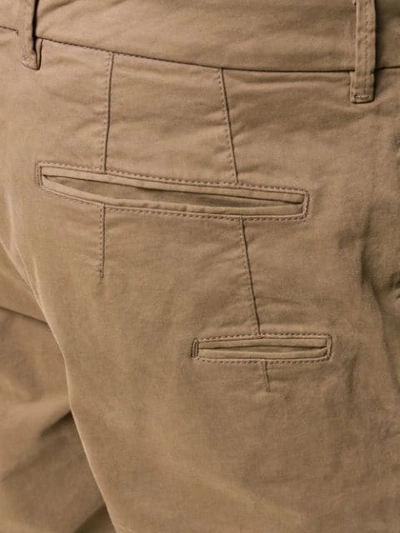Shop Al Duca D'aosta Slim-fit Trousers In Brown