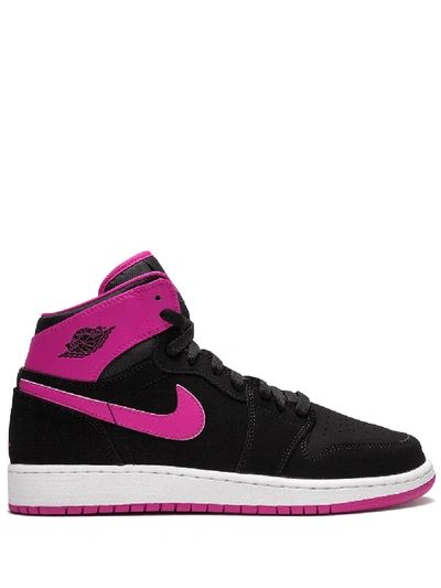 Shop Jordan Air  1 Retro High Gg Sneakers In Black