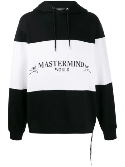 Shop Mastermind Japan Mastermind Sweatshirt (mw19s03-sw058-006) (f9) Black White