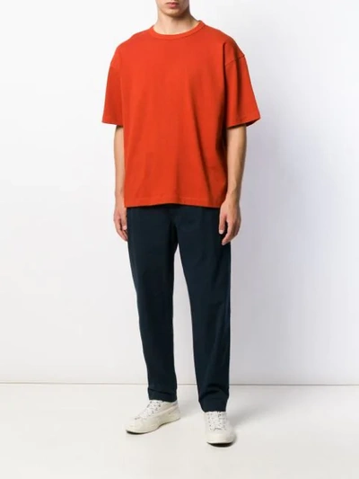 Shop Ymc You Must Create Basic T-shirt In Orange