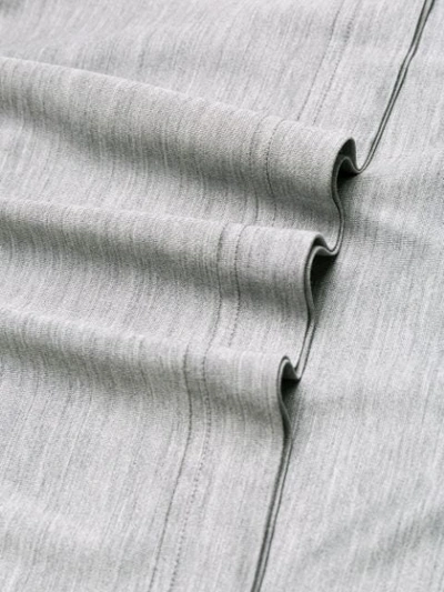 Shop Dolce & Gabbana Collar Short-sleeve T-shirt In Grey