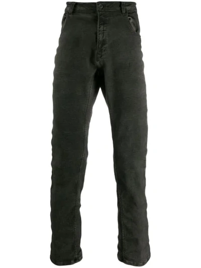 Shop Poème Bohèmien Slim-fit Trousers In Grey