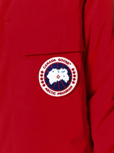 Shop Canada Goose Expedition Parka In 11 Red Rouge