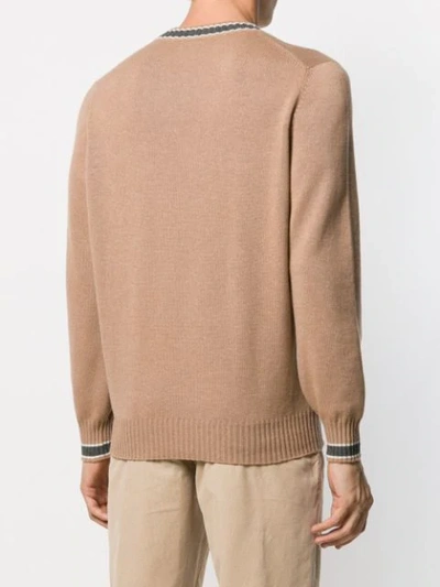 LONG-SLEEVE FITTED SWEATER