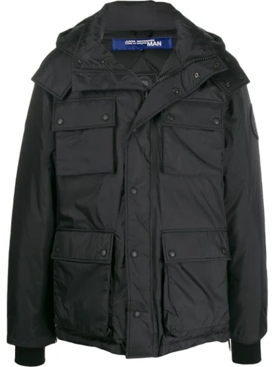 Shop Junya Watanabe X Canada Goose Padded Jacket In Black