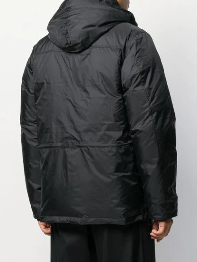 Shop Junya Watanabe X Canada Goose Padded Jacket In Black