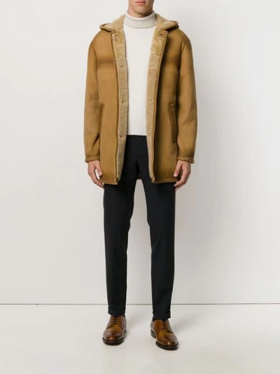 Prada Pleated Tailored Trousers In Blue
