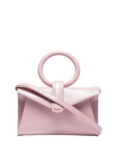 Shop Complet Mini Valery Leather Belt Bag In Pink