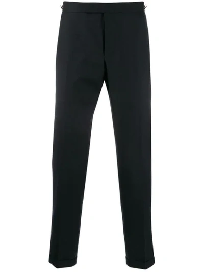 Shop Thom Browne Tailored Trousers In 415 Blue