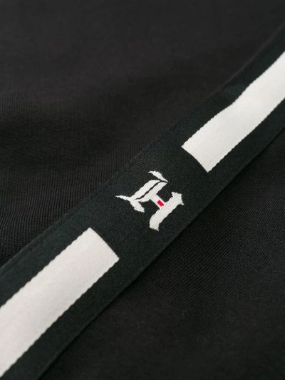 Shop Tommy Hilfiger X Lewis Hamilton Side Stripe Track Pants In Black
