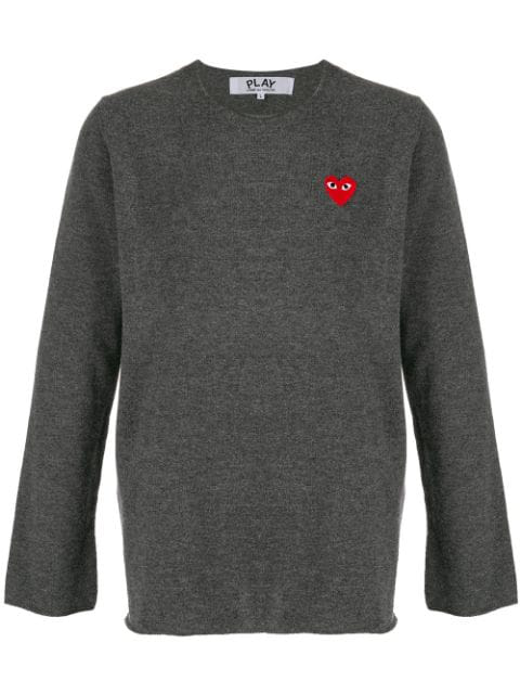 comme des garcons play jumper