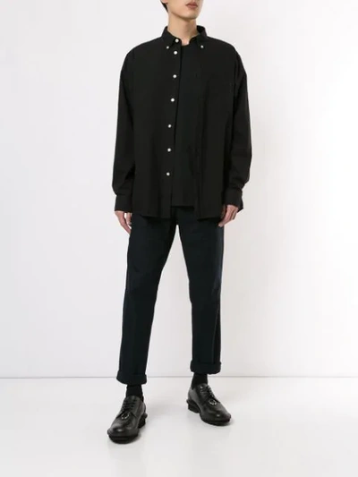 Shop J. Lindeberg Classic Shirt In Black