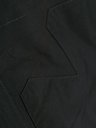 Shop Takahiromiyashita The Soloist Rear-zip Hooded Jacket In Black