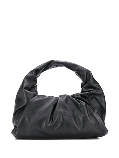 Shop Bottega Veneta The Shoulder Pouch Bag In Black