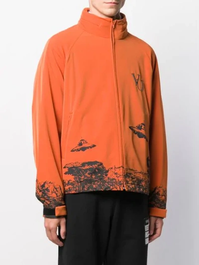 Shop Undercover Time Traveller Lightweight Jacket In Orange