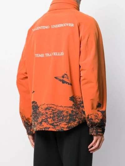 Shop Undercover Time Traveller Lightweight Jacket In Orange