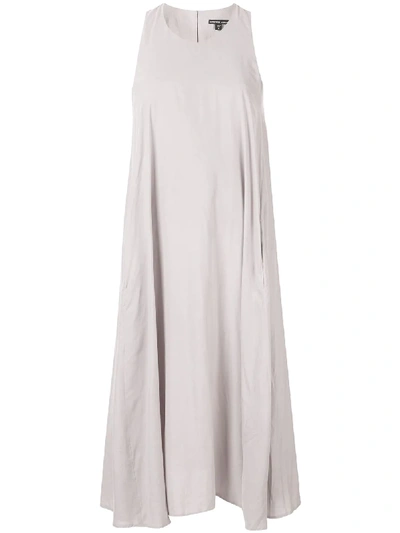 Shop James Perse Flared Midi Dress In White