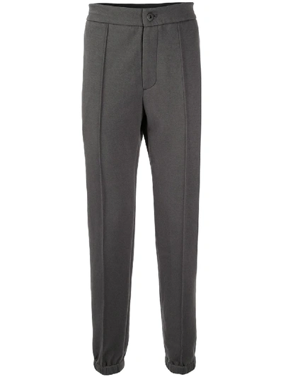 Shop James Perse Recycled Double Knit Trackpants In Grey