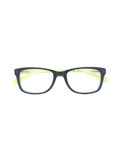 Shop Nike Square Shaped Glasses In Blue