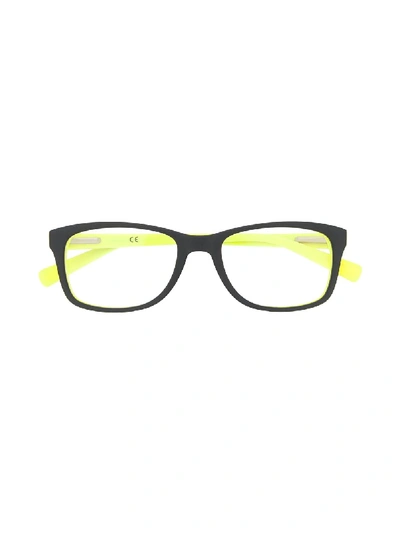 Shop Nike Square Shaped Glasses In Black