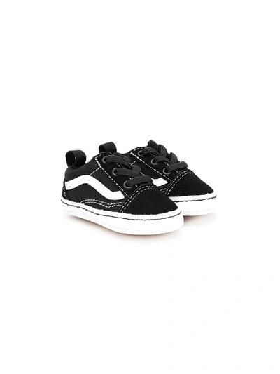 Shop Vans Low Top Lace Up Sneakers In Black