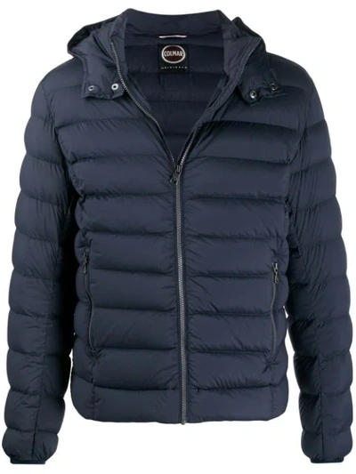 Shop Colmar Quilted Down Jacket In Blue