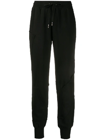 Preen Line Aisha Patchwork Track Trousers In 黑色