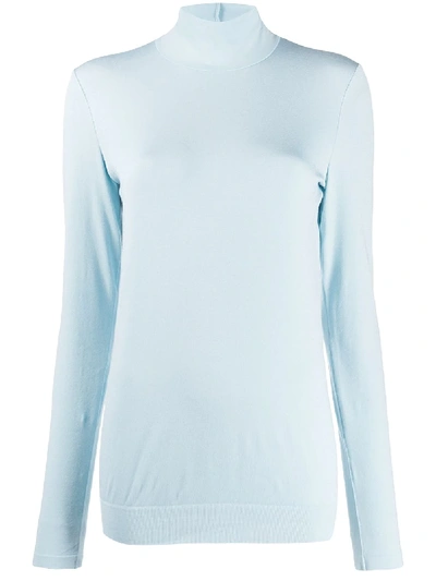 Shop Wolford Colorado Lax Jumper In Blue