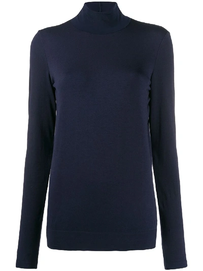 Shop Wolford Colorado Lax Jumper In Blue