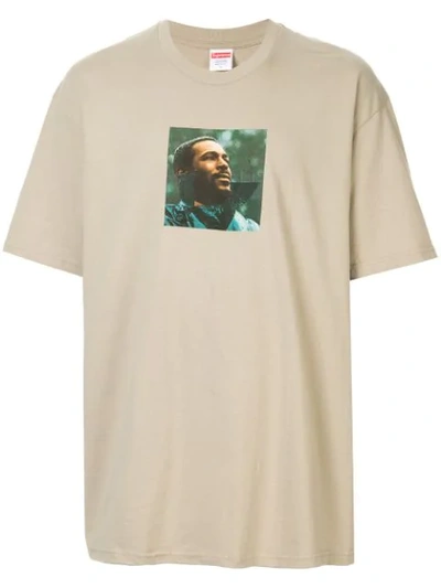 Shop Supreme Marvin Gaye T-shirt In Green