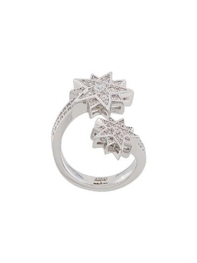 Shop Atelier Swarovski Penelope Cruz Ring In Silver