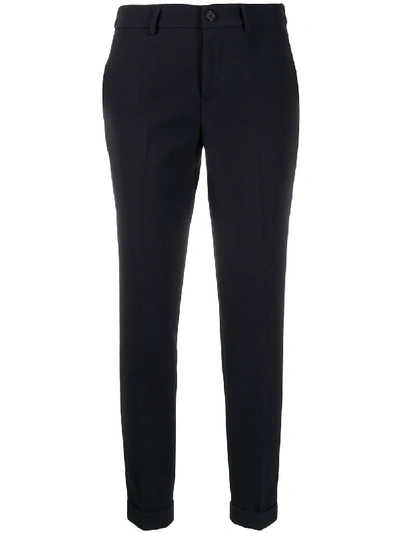 CROPPED SKINNY TROUSERS