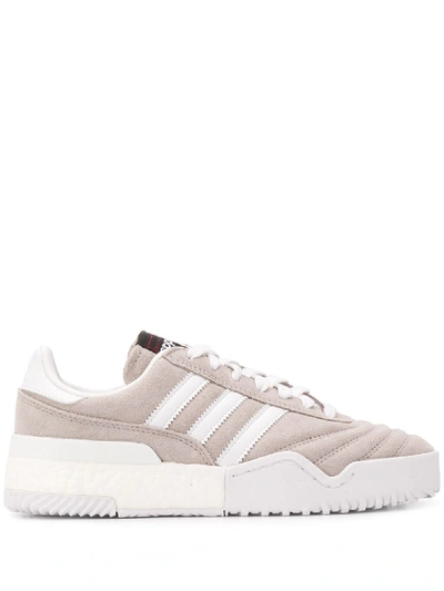 Shop Adidas Originals By Alexander Wang Bball Soccer Low-top Sneakers In 灰色