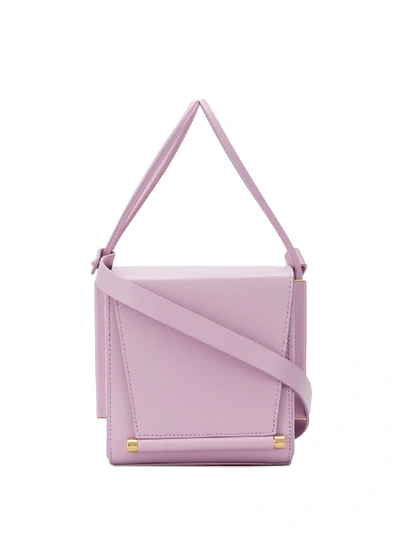 Shop Roksanda Cube Cross Body Bag In Purple