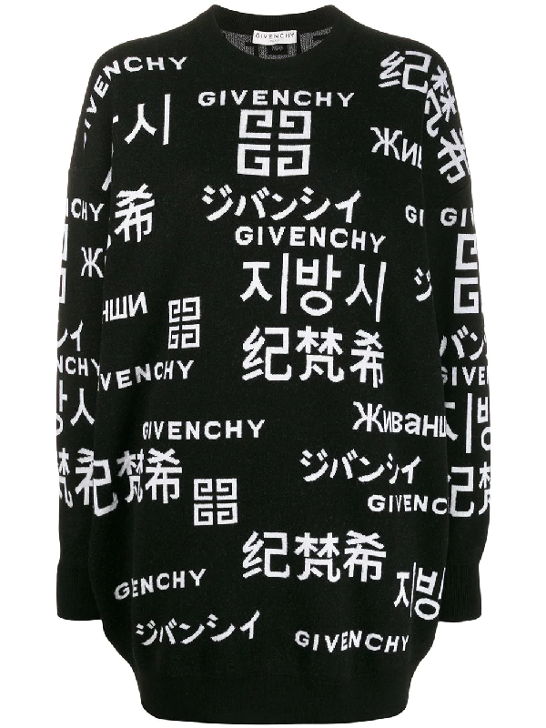 givenchy black and white jumper