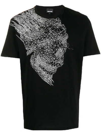 JUST CAVALLI GRAPHIC-PRINT T-SHIRT 