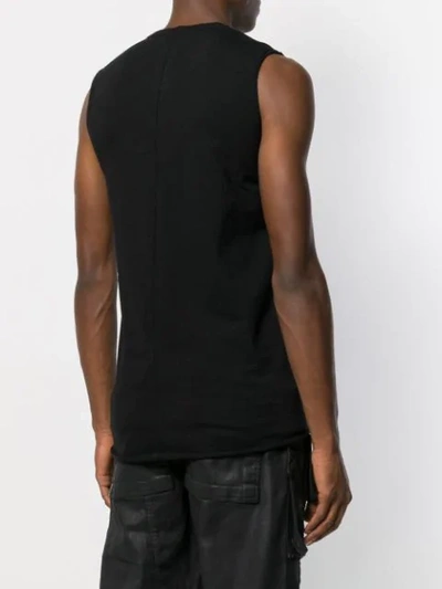 Shop Rick Owens Trägershirt Mit Rundhalsausschnitt In 09 Black