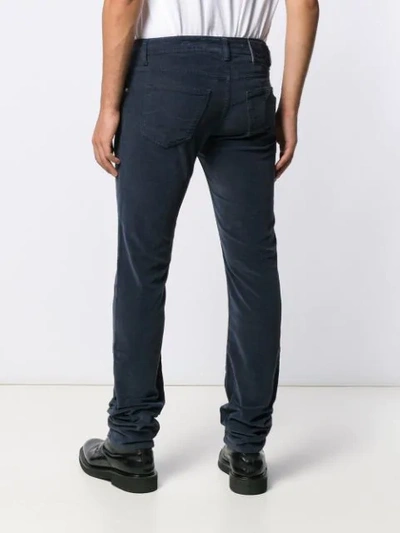 Shop Jacob Cohen Skinny Fit Trousers In Blue