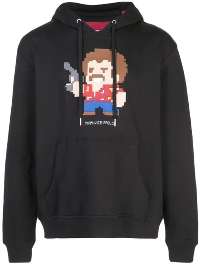 MOSTLY HEARD RARELY SEEN 8-BIT MIAMI VICE PABLO PIXELATED HOODIE 