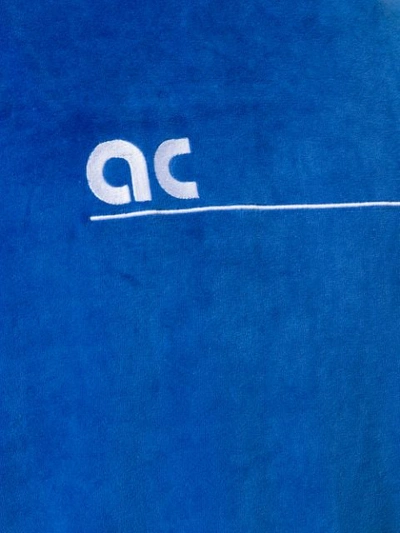 Shop Applecore Sweatshirt Mit Logo-stickerei In Blue